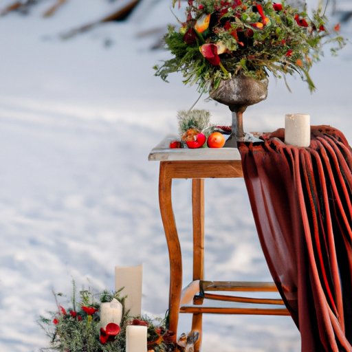Ideas for Planning an Outdoor Christmas Wedding