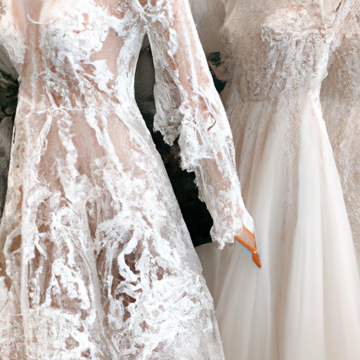 Style Inspiration: Line Lace Wedding Dresses with Sleeves