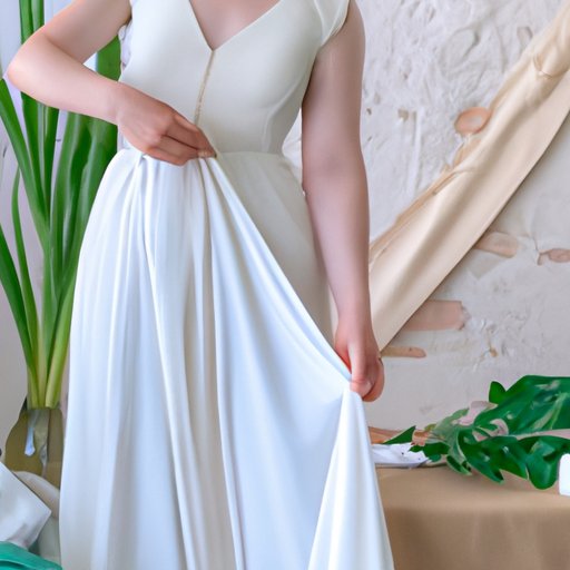 How to Style a Line Satin Wedding Dress for a Modern Look