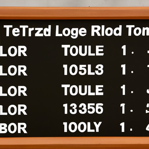 A Look at the History of the T Golf Leaderboard