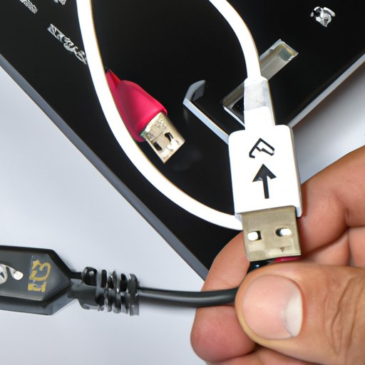 How to Connect a Device with an A to B USB Cable