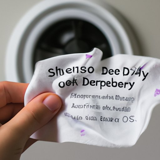 Exploring the Potential Health Risks of Dryer Sheets