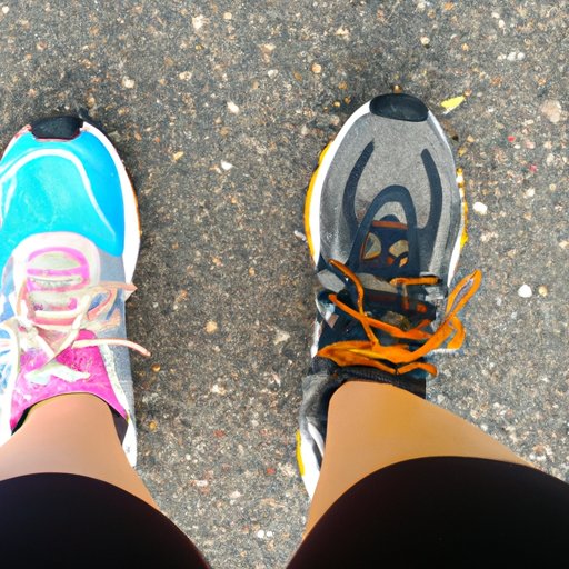 Testing Out Different Hoka Shoes While Walking