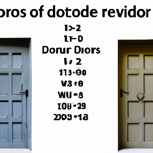 A Comparison of the Number of Doors and Wheels in the World