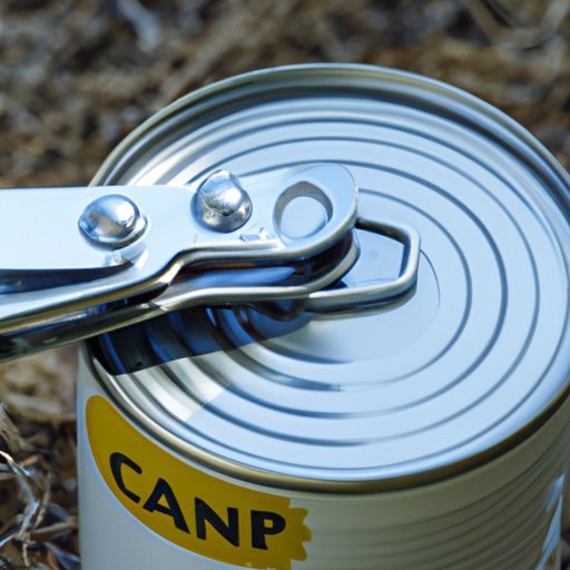 Tips for Using a Can Opener While Camping