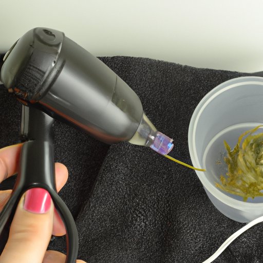 What You Need to Know Before Trying to Dry Weed Resin with a Hair Dryer