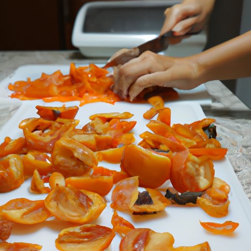 How to Prepare and Cook with Persimmon Skin