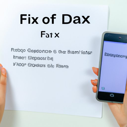 How to Send a Fax from Your Mobile Device