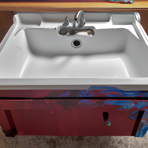 Definition of Painting a Kitchen Sink