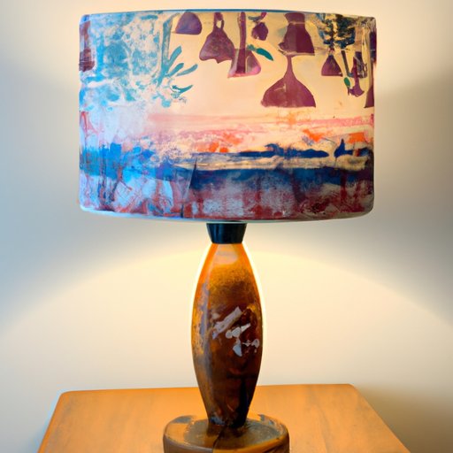 Brighten Up Your Space with a Painted Lamp Shade