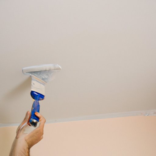 How to Paint a Room with Ceiling Paint