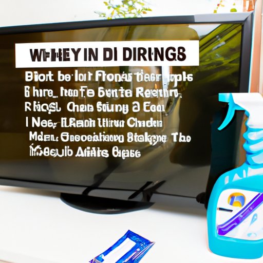 What You Need to Know Before Cleaning Your TV with Windex