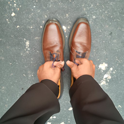 How to Coordinate Brown Shoes with a Black Suit