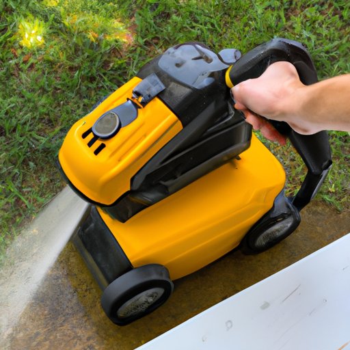 Tips and Tricks for Getting the Most Out of Your DeWalt Power Washer