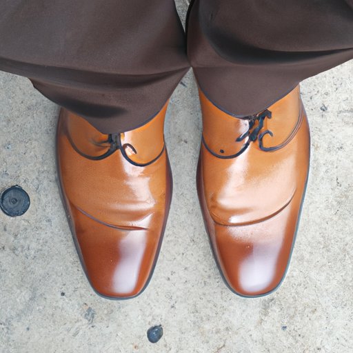 The Perfect Combination: Brown Shoes and Black Pants