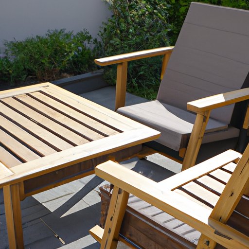 Tips for Choosing the Best DIY Patio Furniture Materials