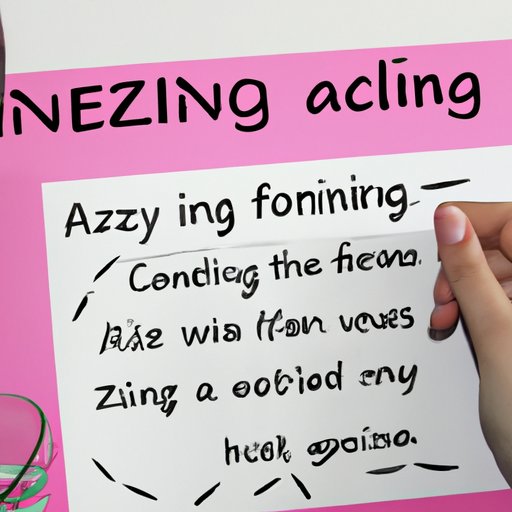 Investigating How to Use Zinc to Treat Acne