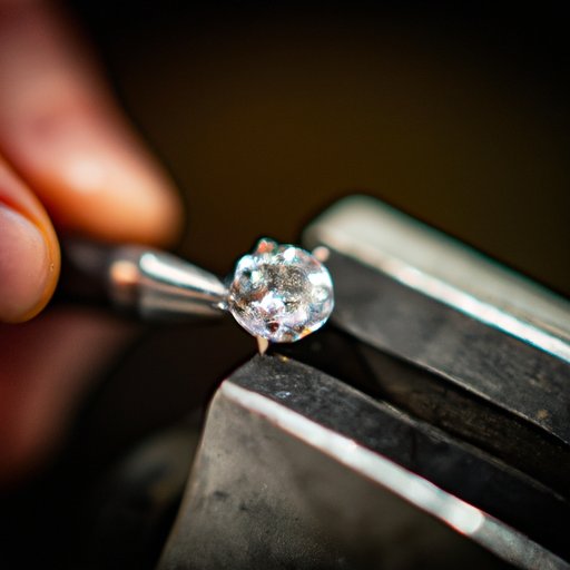 Crafting an Engagement Ring with a 5 Carat Diamond