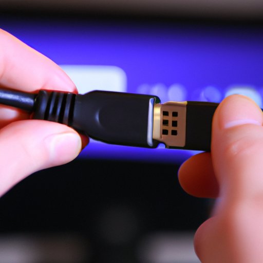 Connecting with an HDMI Cable
