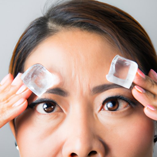Use Ice Cubes to Get Rid of Eye Bags