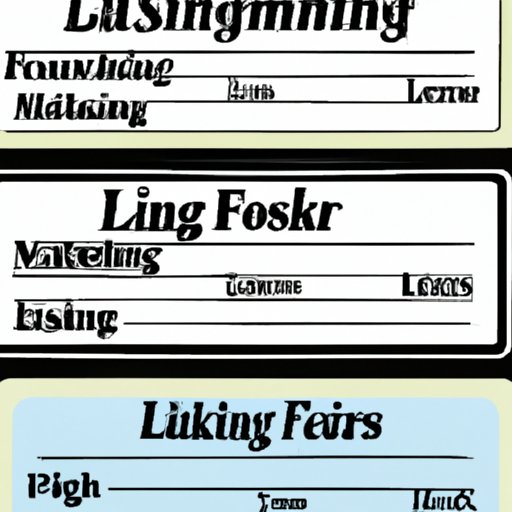 Types of Fishing Licenses Available