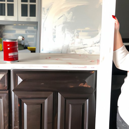 DIY Kitchen Cabinet Makeover with Paint