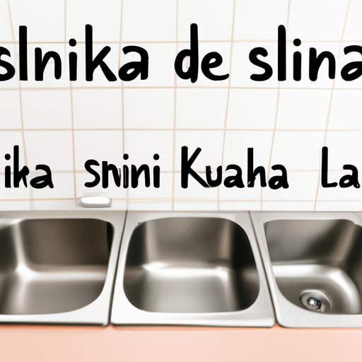 Exploring the Different Ways to Say Kitchen Sink in Spanish