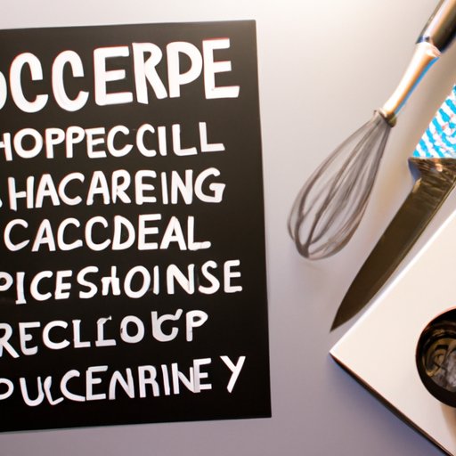 How to Ace Your Next Recipe by Knowing How to Spell Cooking Terms