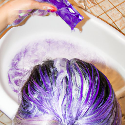 Coloring Your Hair with Purple Shampoo