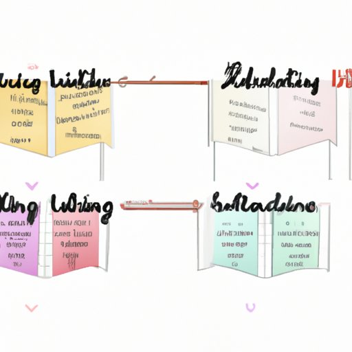 Comparing Different Timelines for Sending Out Wedding Invitations