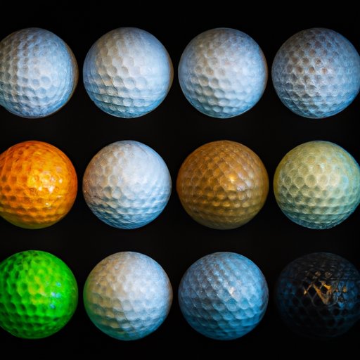 An Overview of the Different Types of Golf Balls
