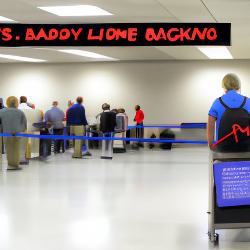 Strategies for Minimizing Wait Times at the Airport When Checking a Bag Late
