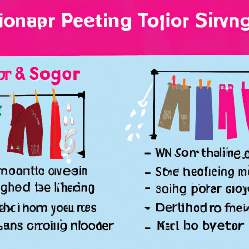 Comparing the Benefits of Shorter vs Longer Soaking Times for Different Types of Clothing