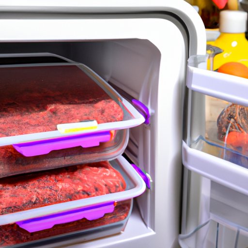 How to Store Ground Beef Safely in the Refrigerator