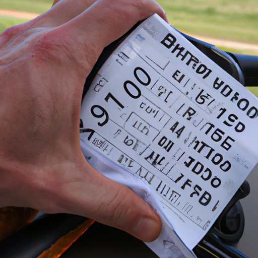 Calculating the Average Time it Takes to Bike 100 Miles