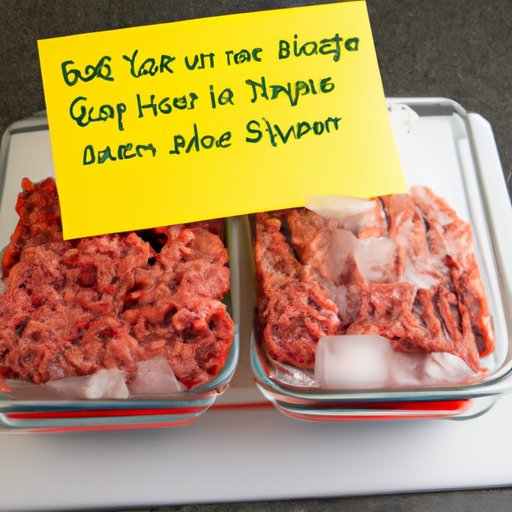 Tips for Keeping Raw Ground Beef Fresh and Safe in the Freezer