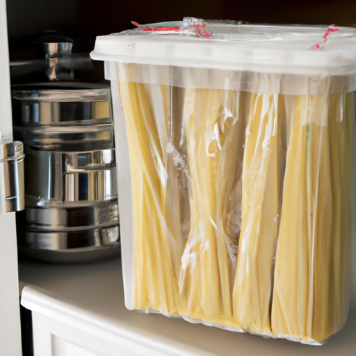 Spaghetti Storage 101: How to Keep Your Pasta Fresh in the Freezer