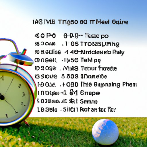 How to Calculate the Time Required to Play 9 Holes of Golf