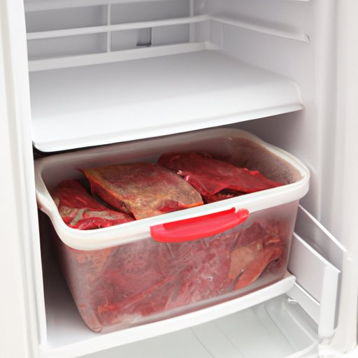 How to Properly Store Beef in a Deep Freezer