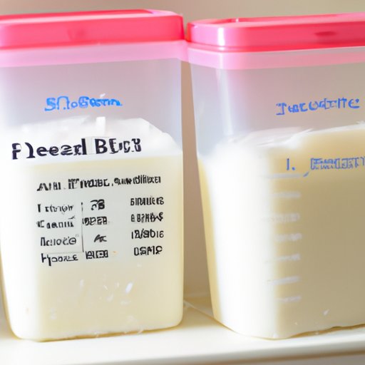 Estimating the Shelf Life of Frozen Breast Milk