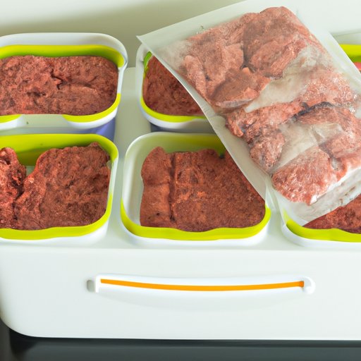 How to Maximize the Life of Ground Beef in the Fridge