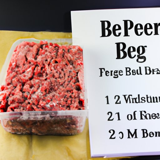 Keeping Ground Beef Fresh: Tips for Safely Storing and Freezing