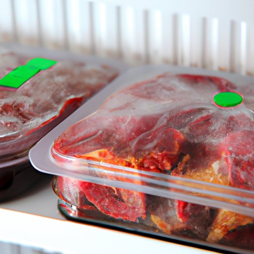 Maximizing the Storage Time of Vacuum Sealed Meat in the Freezer