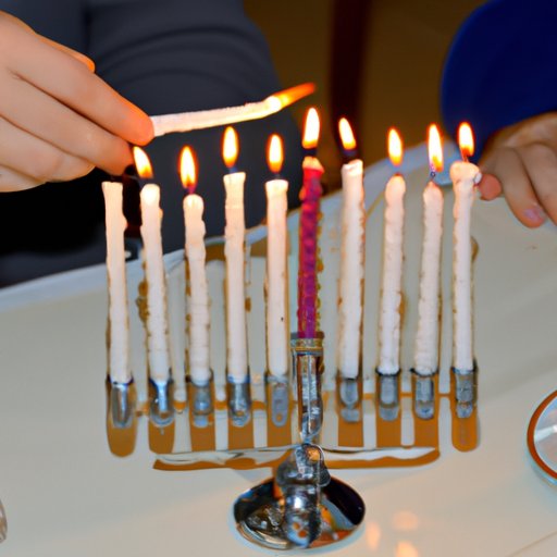 The Rituals Involved in Lighting the Candles for Hanukkah