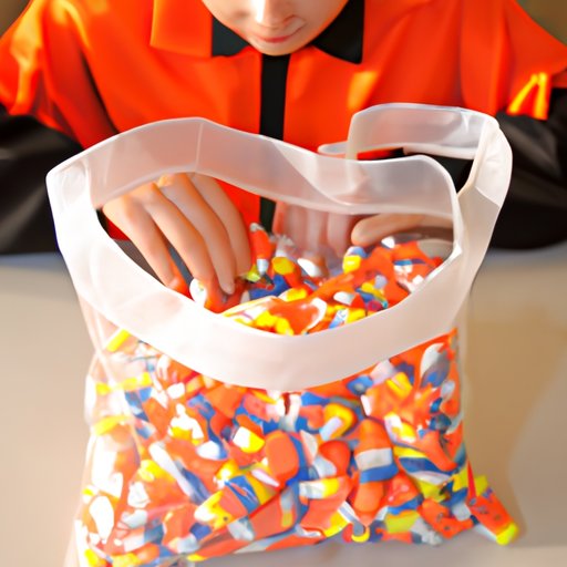 Calculating How Many Candy Corns Fit in a Bag