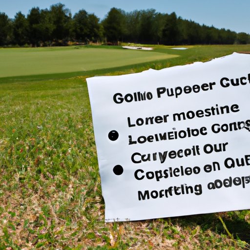 Assessing the Impact of Golf Course Closures on the Industry