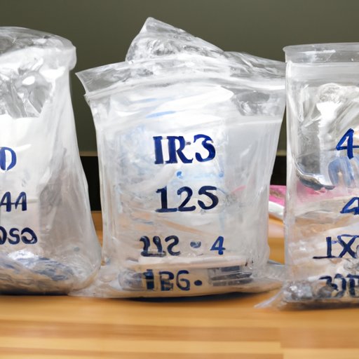 Comparing the Weights of Different Sizes of Ziplock Bags