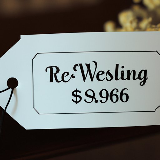 The Price Tag of Renewing Your Wedding Vows