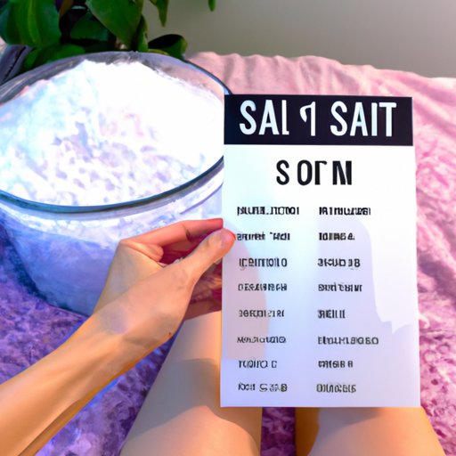 An Epsom Salt Primer: Understanding How Much to Use for a Sitz Bath