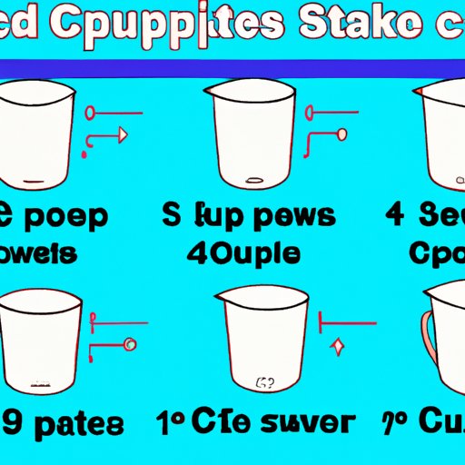 How to Convert 6 Ounces of a Substance into Cups